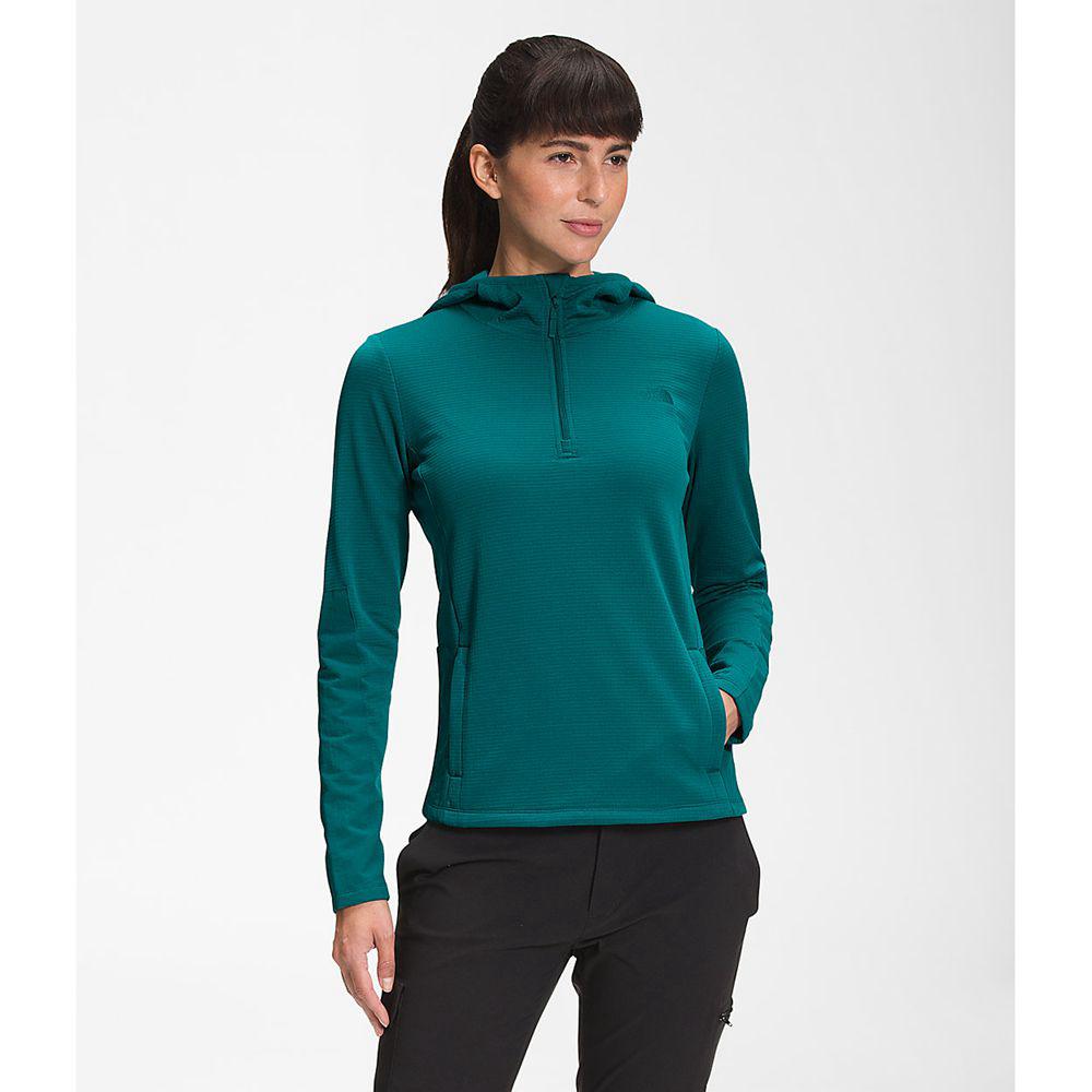 The North Face Wayroute Pullover Γυναικεια Φούτερ Hoodie - Μπλε (NWOR28745)